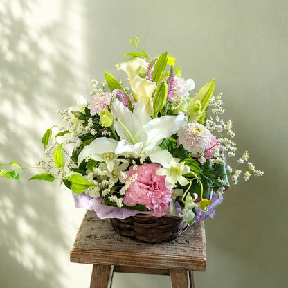 お供えの花・L