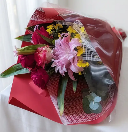 赤の花束・Mサイズ