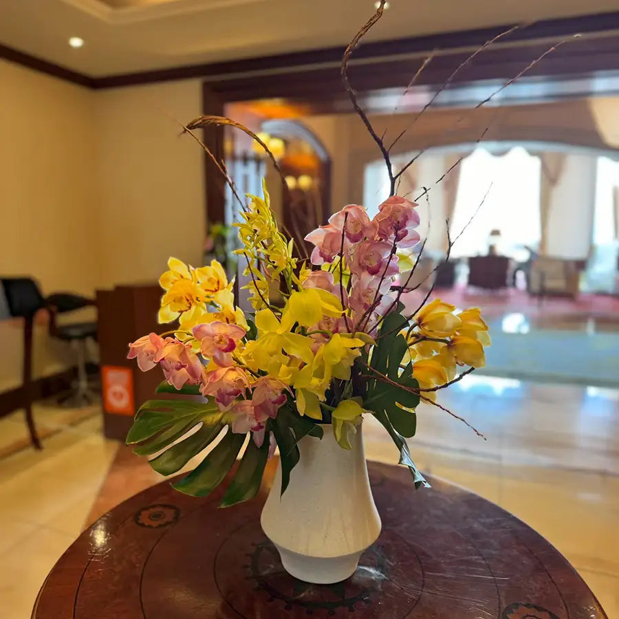 生け込み花