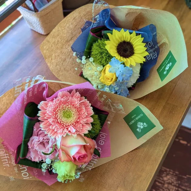 小さな花束の詰め合わせ